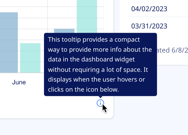 More Info tooltip with popup