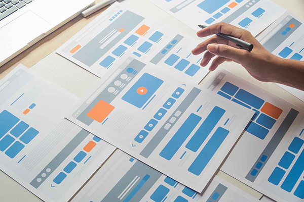 Close up view of UI design documents - iStock-1162153196.jpg