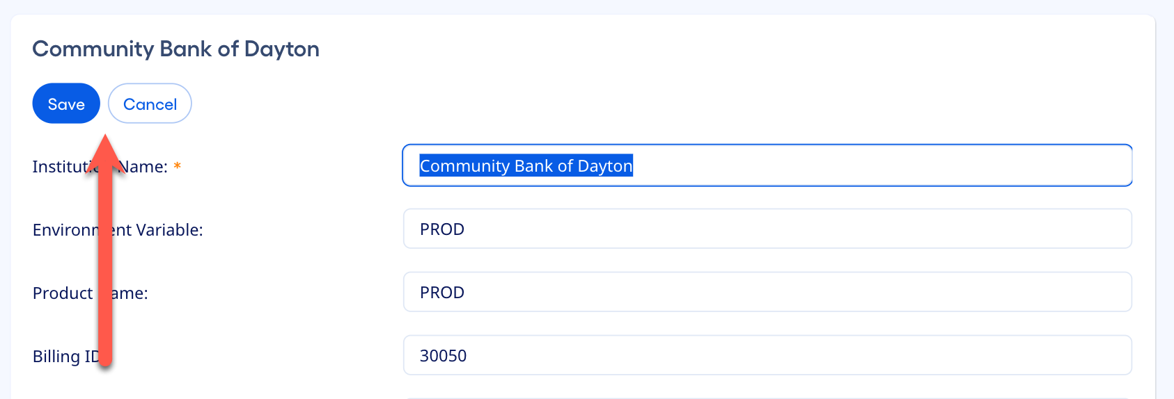 Display block toolbar