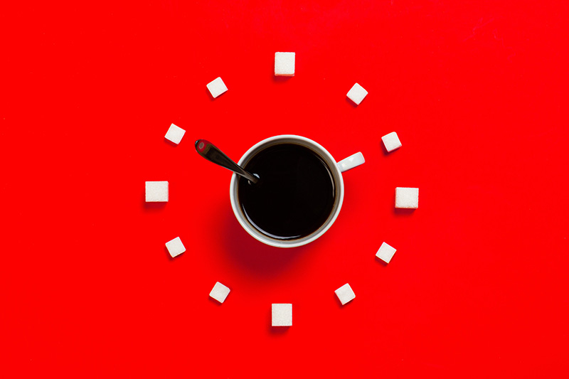White mug on red background - Photo by Stas Knop: https://www.pexels.com/photo/white-mug-on-red-background-2916450/